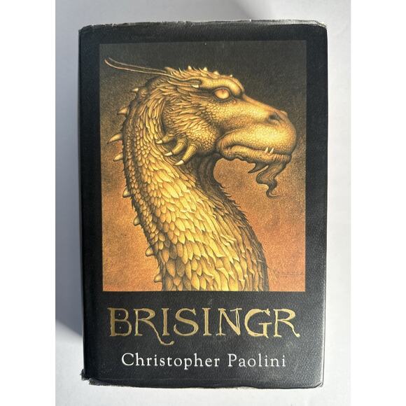 Brisingr 2008 Christopher Paolini FIRST EDITION Hardcover With Dust Jacket - Picture 1 of 10